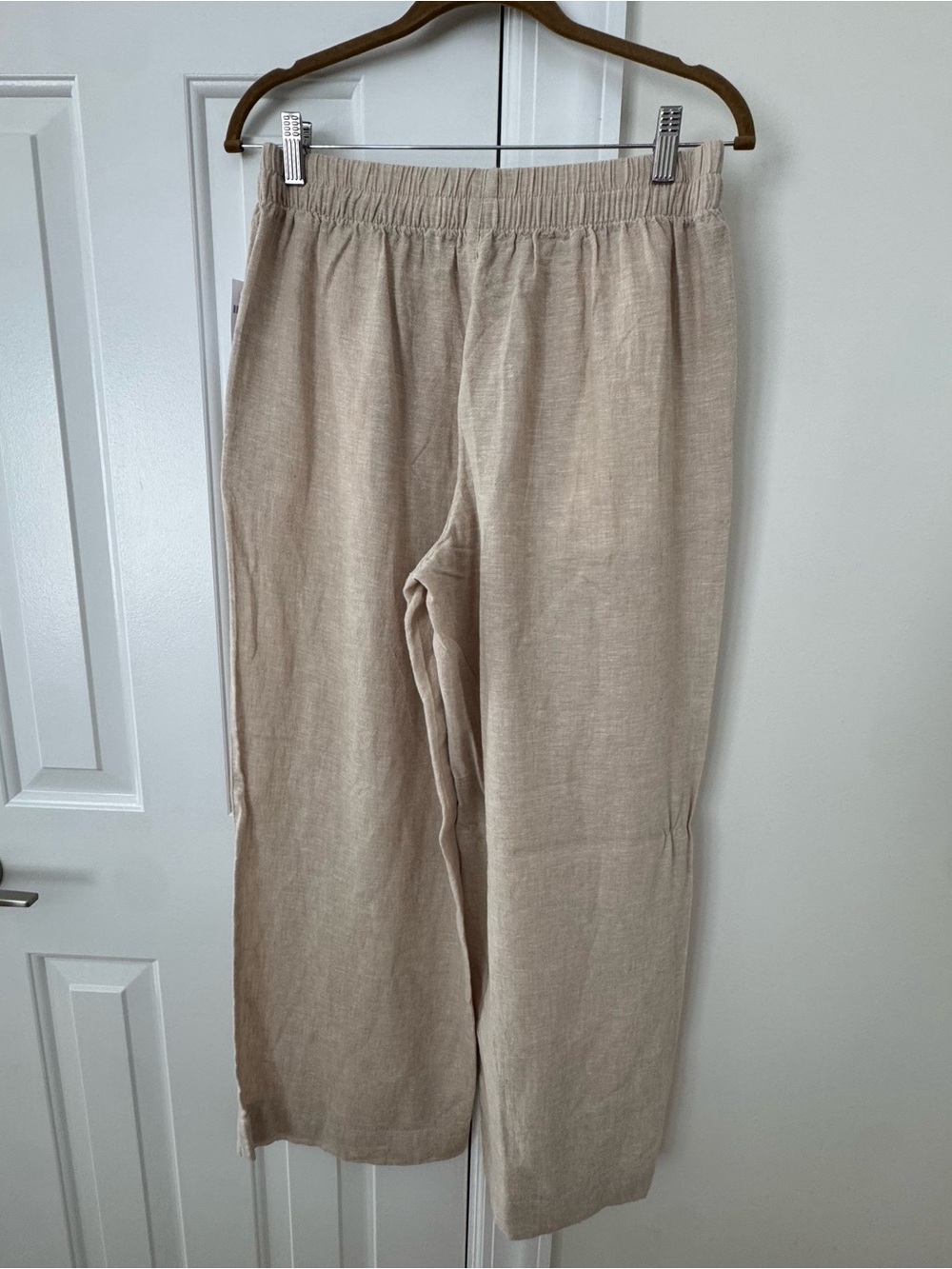 Old Navy High Waisted Linen Wide Leg Pant In Flax Linen - Picture 6 of 8